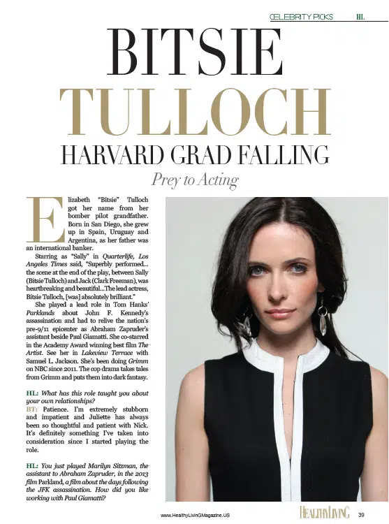 CelebPicks - BITSIE Tulloch